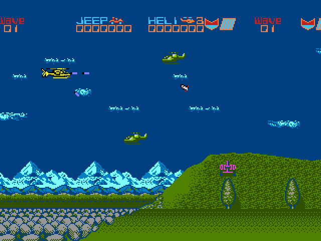 Silkworm [Falcon030] atari screenshot